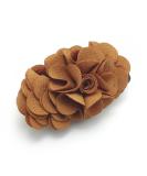 Meilliwish Flowers Rose Hair Clip Ponytail Holder - Brown | Elegant Floral Hair Accessory - Buy Online on GoSupps.com
