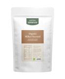 Organic Milled Flaxseed 1.8kg Premium Cold Pressed and Ground Flax Seeds Natural Raw Vegans and Kosher 1.8 kg (Pack of 1) - Buy Online on GoSupps.com