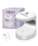 Saviland Mini Nail Lamp - 16W U V/LED Nail Dryer U V Light for Nails for Gel Nail Polish  Builder Nail Gel  Glue Gel  Nail Art Tools for Starters Home DIY Professionals Salon Portable Nail Lamp - Buy Online on GoSupps.com