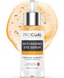 Procharcoal anti-aging eye serum multifunctional concentrate 30 ml for swelling dark circles and wrinkles with seaweed 100 % recyclable packaging made in Great Britain - Buy Online on GoSupps.com
