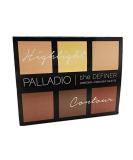 Palladio Definer Contour and Highlight Palette | Sculpt & Highlight with 6 Blendable Shades | Compact Powder with Mirror for Flawless Finish - Buy Online on GoSupps.com