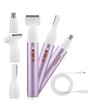 Nose Hair Trimmer 3-in-1 | Electric Nose & Ear Hair Trimmer Eyebrow Trimmer & Face Razor | USB Rechargeable for Men & Women - Buy Online on GoSupps.com