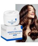 Keratin Hair Mask for Dry & Damaged Hair - Deep Repair Treatment (7.05oz) for All Hair Types - Buy Online on GoSupps.com