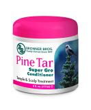 Bronner Bros BB Pine Tar Super Gro Treatment for Dandruff - Scalp Relief Moisturizer & Deep Conditioner - 6 oz - Buy Online on GoSupps.com