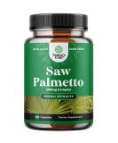 Pure Saw Palmetto Extract Capsules - Enhanced Hair Growth Supplement with Saw Palmetto for Women and Men - Saw Palmetto Capsules with Hair Vitamins for Faster Hair Growth for Men and Women - Buy Online on GoSupps.com