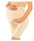 Jengo Maternity Shorts over Bump | High Waist XXL Beige Maternity Knickers for Pregnancy | Maternity Underwear Panties - Buy Online on GoSupps.com
