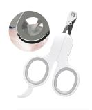 Buy Zeze Claw Scissors for Cats | Safety Stainless Steel Nail Clippers for Cats Dogs and Small Animals - Ideal for Beginners (Gray) - Buy Online on GoSupps.com