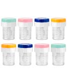 Lamoutor 8Pcs Contact Lens Washer Cleaner Set - Plastic Case, Random Color - Buy Online on GoSupps.com
