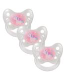 Dentistar Silikon Schnuller 3-Set | Size 1 (0-6 Months) | Tooth & Jaw-Friendly BPA-Free | Made in Germany | Unicorn Design - Buy Online on GoSupps.com