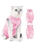 Yoolhamy Katzenbody: Post-Op Recovery Suit for Cats | Safe Alternative to E-Collars | Pink | Ideal for Castration & Abdominal Wounds - Buy Online on GoSupps.com