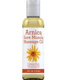 Piping Rock Arnica Massage Oil 4 fl oz | Soothe Sore Muscles | Premium Massage Therapy Oil - International Shipping Available - Buy Online on GoSupps.com