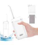 Portable Water Flosser for Teeth - 5 Jet Tips 3 Modes Cordless Oral Irrigator IPX7 Waterproof Rechargeable Mini Power Floss for Home & Travel - Best Teeth Cleaning Solution - Buy Online on GoSupps.com