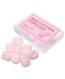 Mobestech 12pcs Wax Cotton Earplugs - Noise Cancelling Ear Plugs for Sleep & Travel Paraffin Wax Earbud Inserts for Airplane Noise Reduction - Buy Online on GoSupps.com