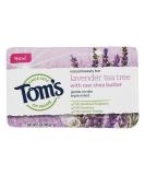 Tom's of Maine Raw Shea Butter Lavender Tea Tree Beauty Bar Soap 5oz - Pack of 6 - Buy Online on GoSupps.com