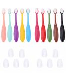 Ink Blending Brush Set - 10 Small Head Soft Brushes for Paper Crafting, Stenciling, and Scrapbooking - Buy Online on GoSupps.com