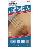 Clozex Emergency Laceration Kit - FDA Cleared Skin Closure Device for Wound Repair - 8 Piece Set - Buy Online on GoSupps.com