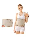 Electric Belt with Hot Compress & Vibration - Relieve Back & Waist Pain - 360 Heating - 50 11 Inches - 2.86Lb - Gray (110V US Plug) - Buy Online on GoSupps.com