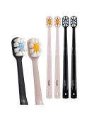 Lindo Polishing Toothbrush - for Sensitive Gums and Teeth 12000+ Ultra Fine Bristles Soft and Gentle Deep Clean Pack of 4 - Buy Online on GoSupps.com