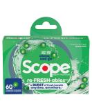 Scope Refreshables On-The-Go Chewable Capsules - Powerfully Fresh Spearmint (60ct) - Buy Online on GoSupps.com