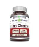 Buy Amazing Formulas Tart Cherry Extract 7000mg - Non-GMO Gluten-Free Capsules (400 Count) - Made in USA - International Shipping Available - Buy Online on GoSupps.com