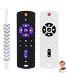 Goqelk Bei ring Baby - Silicone Teething Rings with Anti-Lost Rope | 2-Pack Black & White | Safe Dental Aid for Teething Babies - Buy Online on GoSupps.com