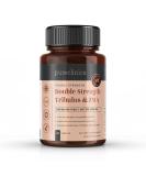 Double Strength Tribulus and ZMA Tablets - 6 Months Supply (180 Count) with Copper, Boron, Black Pepper - 40% Saponins - 909mg - Pack of 1 - Buy Online on GoSupps.com