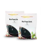 Organic Poppy Seeds - Blue 250g (BWFO) - Buy Online on GoSupps.com