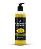 Buy Pure Original Ingredients Sunflower Seed Oil - Vegan & Non-GMO 16 oz Clear Bottle - International Shipping Available - Buy Online on GoSupps.com