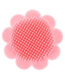 Silicone Body Scrubber Shampoo Massager Brush | Baby & Kids Hair Scalp Exfoliator | Pink - Buy Online on GoSupps.com