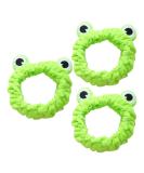 3-Piece Frog Headband Set - Fluffy Elastic Coral Fleece Hair Wraps for Face Washing Spa Yoga & Makeup - Ideal for Running - Buy Online on GoSupps.com