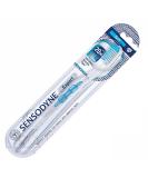 Sensodyne expert toothbrush Soft with 20 x slimmer bristle tips & tongue cleaner - 2 ct Blister Pack of 1 - Comparable to Sensodyne Precision toothbrush - Buy Online on GoSupps.com