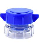 Mini Pill Crusher - Portable & Compact Medication Pulverizer for Elderly Children & Pets | 1 Pack (Blue - Buy Online on GoSupps.com