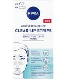 NIVEA Skin-Intolerant Clear-Up Strips - 6 Pieces | Blackhead & Impurity Removal with Fruit Acid | Face Cleaning Strips - Buy Online on GoSupps.com