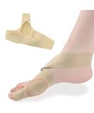 Bunion Correctors for Big Toe Pain Relief | Non-Surgical Hallux Valgus Support for Men & Women - SEBS Cross Strap Separator in Khaki - Buy Online on GoSupps.com
