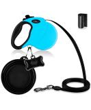 Etaccu Rollerin Retractable Dog Leash - 5m Reflective Non-Slip Handle One-Button Block For Medium & Large Dogs Up to 50kg (Blue) - International Shipping Available - Buy Online on GoSupps.com