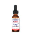 Physician's Strength Fung-X 1 fl oz - Non-GMO Formula for Skin Nails & Body Support - 173 Servings - International Shipping Available - Buy Online on GoSupps.com