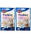 Trixie 42743 Salmon & Catnip Cookies for Cats - 50g Pack of 2 | International Shipping Available - Buy Online on GoSupps.com