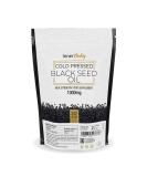 Premium Black Seed Oil Capsules 1000mg - Double Strength Virgin Oil with Thymoquinine - Non-GMO, Made in UK by Inner Vitality (240 Capsules) - Buy Online on GoSupps.com