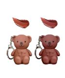 Cicorfu 2 in 1 Bear Lipstick Key Chain Set - Matte Velvet Finish, Waterproof & Long Lasting - Cute Bear Beauty Makeup (1+3) - Buy Online on GoSupps.com