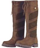 Dublin Kennet Boots 8.5 Chocolate - Premium Leather Riding Boots - Buy Online on GoSupps.com