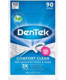DenTek Comfort Clean Silk Floss Picks - Fresh Mint 90 Count | Best Dental Care for Healthy Teeth - International Shipping Available - Buy Online on GoSupps.com
