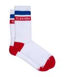 FC Bayern Munich Crew Socks - Classic Set of 2 for Adults (Size 43-46) - White | International Shipping Available - Buy Online on GoSupps.com