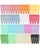 80 Pcs 2-Inch Snap Hair Clips Barrettes for Girls - Non-Slip Hair Accessories for Women, Kids, Teens, Toddlers - Buy Online on GoSupps.com