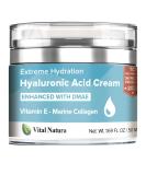 Buy Hyaluronic DMAE Lift Firm Skin Cream - Anti-Aging Face Moisturizer with Marine Collagen | Reduce Fine Lines & Wrinkles | 1.69 oz International Shipping - Buy Online on GoSupps.com