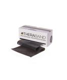 Theraband Original Fitness Band | Resistance Band for Strength Training & Weight Loss | 5.5m Roller Goods for Professionals | Black - Buy Online on GoSupps.com