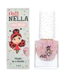 Miss Nella Happily Ever After Safe Special pink Nail Polish with white glitters for Kids Non-Toxic & Odour Free Formula for Children and Toddlers Water Based for Easy Peel Off - Buy Online on GoSupps.com