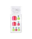 Dashing Diva Magic Press Pedicure - Neon Glow Press-On Toenails - 24 Pieces for Stunning Feet | International Shipping Available - Buy Online on GoSupps.com