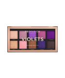 Profusion Cosmetics Violets Eyeshadow Palette - 10 Vibrant Shades for Stunning Eye Looks | International Shipping Available - Buy Online on GoSupps.com