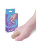Buy 5 Units of Small Toe Caps - Fabric & Gel Toe Protectors for Chafing Callus Hammertoes & Ingrown Nails | Made in Spain - Buy Online on GoSupps.com