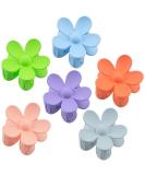 Big Flower Hair Clips for Women Girls - 3 Inch Large Hair Claw Clips for Thick Hair - Non Slip Fashion Barrettes - Pack of 6 Colors - Buy Online on GoSupps.com